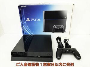 【1円】PS4 本体 セット 500GB ブラック SONY PlayStation4 CUH-1100A 初期化済 未検品ジャンク プレステ4 DC05-660jy/G4