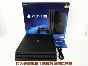 【1円】PS4 Pro 本体/箱 セット 1TB ブラック SONY PlayStation4 CUH-7200B 動作確認済 プレステ4プロ DC06-812jy/G4