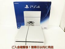 【1円】PS4 本体/箱 セット 500GB ホワイト SONY PlayStation4 CUH-1200A 未検品ジャンク プレステ4 DC06-807jy/G4_画像1