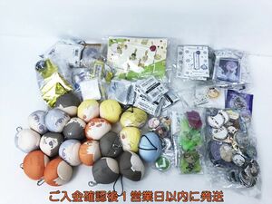 【1円】アニメグッズ まとめ売り セット 未検品ジャンク 女性向け 缶バッジ キーホルダー ぬいぐるみ等 DC10-251jy/G4