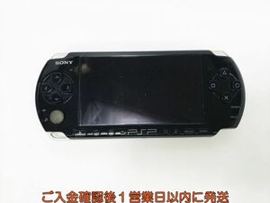 【1円】SONY PlayStation Portable PSP-3000 本体 ブラック 未検品ジャンク バッテリーなし M02-186yk/F3