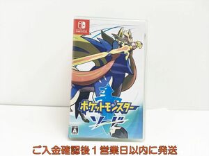 【1円】Switch ポケットモンスター ソード ゲームソフト 状態良好 1A0328-160sy/G1