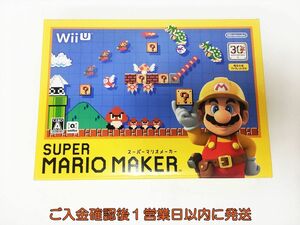 【1円】WiiU ソフト スーパーマリオメーカー 限定仕様ブックレット付き Wii U K09-380ka/F3