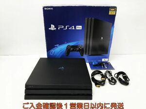 【1円】PS4Pro 本体 セット 1TB ブラック SONY Playstation4 CUH-7200B 初期化/動作確認済 プレステ4 H08-029yk/G4