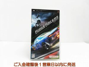 【1円】PSP RIDGE RACERS ゲームソフト 1A0011-669sy/G1