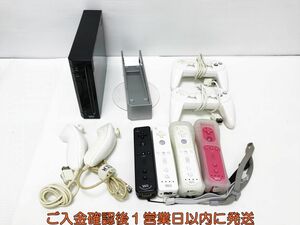 【1円】任天堂 Wii 周辺機器 ハンドル ヌンチャク リモコン等 ゲーム機本体 まとめ売り セット 未検品 ジャンク H06-165yk/G4