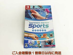 【1円】Switch ソフト Nintendo Switch Sports ニンテンドースイッチスポーツ レッグバンド付き EC36-320hk/F3