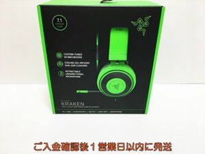 【1円】Razer Kraken ゲーミングヘッドセット ヘッドセット レイザー ゲーム機周辺機器 動作確認済み G10-038ym/G4