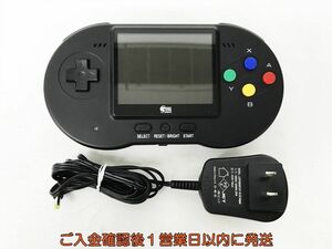 【1円】Game Joy SFC互換ゲーム機 携帯型 本体/ACアダプター セット 動作確認済 スーパーファミコン EC45-818jy/F3