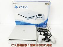 【1円】PS4 本体 セット 500GB ホワイト SONY PlayStation4 CUH-2200A 初期化済 未検品ジャンク FW7.00 DC04-038jy/G4_画像1