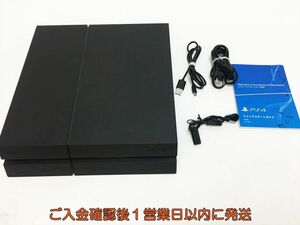 【1円】PS4 本体 セット CUH-1200A ブラック 500GB ゲーム機本体 SONY 初期化/動作確認済み J07-642ym/G4