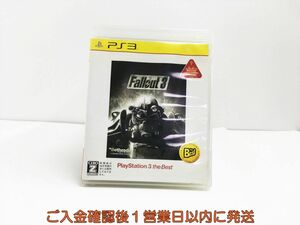 【1円】PS3 Fallout 3(フォールアウト3) PlayStation 3 the Best プレステ3 ゲームソフト 1A0323-158sy/G1