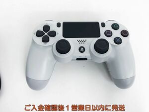 【1円】PS4 純正 ワイヤレスコントローラー DUALSHOCK4 ホワイト 未検品ジャンク SONY PlayStation4 EC22-435hk/F3