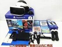 【1円】SONY PlayStation VR MEGA PACK CUHJ-16010 PSVR メガパック 未検品ジャンク ソフト一部未開封 M06-008yk/G4_画像1