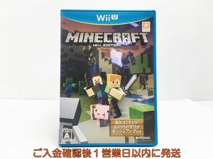 WiiU MINECRAFT: Wii U EDITION ゲームソフト 1A0223-068sy/G1