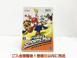 【1円】Wii マリオスポーツミックス　ゲームソフト 1A0201-1078sy/G1