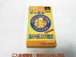 【1円】スーパーファミコン スーパーマリオコレクション ゲームソフト 箱/説明書あり 未検品ジャンク H03-417yk/F3