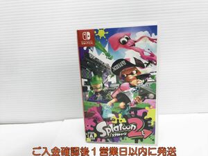 【1円】Switch Splatoon 2 (スプラトゥーン2) ゲームソフト 状態良好 1A0115-1137yk/G1