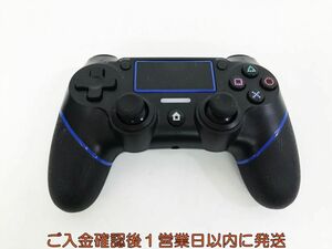 【1円】PS4 社外製 ワイヤレスコントローラー ブラック 未検品ジャンク SONY PlayStation4 H09-198kk/F3