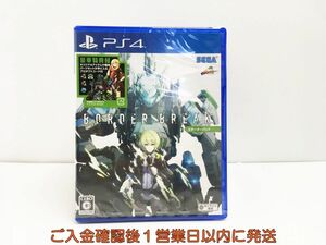 新品 PS4 BORDER BREAK スターターパック　プレステ4 ゲームソフト 未開封 1A0124-239sy/G1