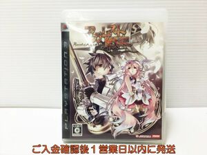 【1円】PS3 アガレスト戦記 プレステ3 ゲームソフト 1A0315-307mk/G1