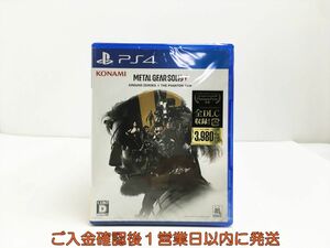 新品 PS4 METAL GEAR SOLID V: GROUND ZEROES + THE PHANTOM PAIN　プレステ4 ゲームソフト 未開封 1A0124-207sy/G1