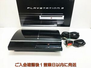 【1円】PS3 本体/箱 セット CECHA00 ブラック 60GB 全起動OK ゲーム機本体 SONY 初期化/動作確認済み H08-035ym/G4