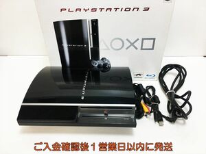 【1円】PS3 本体/箱 セット CECHL00 ブラック 80GB ゲーム機本体 SONY 初期化/動作確認済み H08-036ym/G4