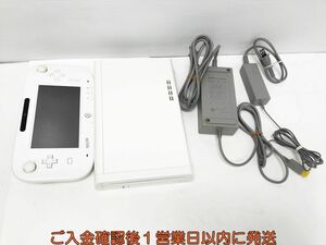 【1円】任天堂 WiiU 本体 セット 32GB ホワイト ニンテンドーWii U 初期化/動作確認済 M04-232yk/G4