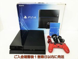 【1円】PS4 本体 セット 500GB ブラック SONY PlayStation4 CUH-1000A 初期化済 未検品ジャンク プレステ4 DC08-052jy/G4