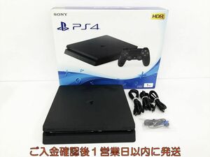 【1円】PS4 本体/箱 セット 1TB ブラック SONY PlayStation4 CUH-2200B 初期化/動作確認済 プレステ4 M05-640kk/G4