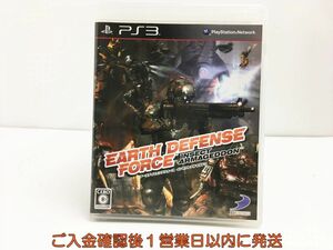 【1円】PS3 EARTH DEFENSE FORCE: INSECT ARMAGEDDONプレステ3 ゲームソフト 1A0027-786sy/G1