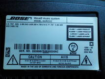 Bose Wave Music System AWRCCC 動作品 リモコン 電源コード付き CD FM AM レシーバーアンプ デスクトップオーディオ ,_画像8