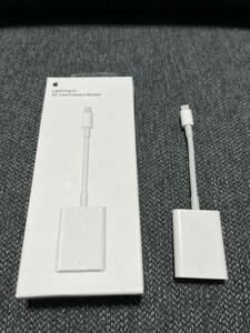 Apple 純正 Lightning SDカードリーダー アダプタ カメラ