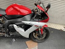 ヤマハ YZF-R1 逆車 RN09 インジェクション エンジン実動 書付 陸送OKバックステップ 走行距離22106km ジェネレーターレギュレーター新品_画像8