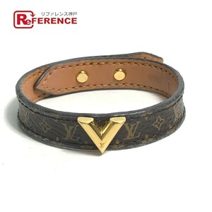 LOUIS VUITTON Louis Vuitton M6042F браслет *esen автомобиль ruV браслет монограмма браслет Brown женский [ б/у ]