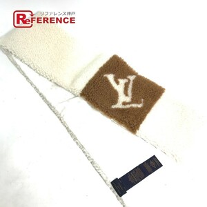 未使用 LOUIS VUITTON ルイヴィトン M77867 マフラー ・ネバー フリーズ シャーリング スヌード ティペット マフラー ベージュ【中古】