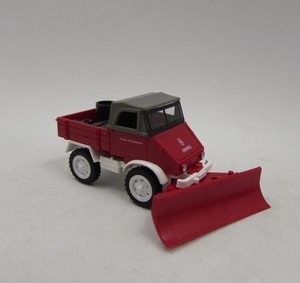 WIKING 1/87 Unimog ウニモグ U 411 mit Schneepflug Feuerwehr