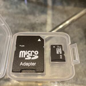 micro sd card 8GB adaptor 