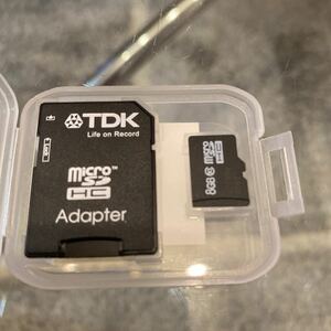 micro sdカード 8GB アダプター