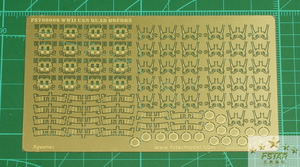 FS700006 1/700 WWII アメリカ海軍 艦艇用 ボフォース四連装機銃 エッチングパーツ