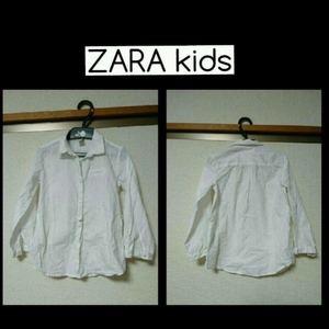 ZARA kids/ ремень имеется белый рубашка 