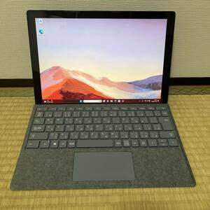 Surface Pro7 第10世代 i5-1035G4 8G/256G SSD/office 2019 顔認証 使用時間321時間 タイプカバー付きType-C Windows11 カメラ タッチ