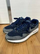 2ラウンド使用　28.5㎝ ナイキ NIKE AIR MAX 1G NRG エアー マックス デニム アラウド ゴルフ シューズ エアマックス スパイクレス 90_画像1