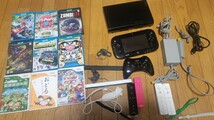 Nintendo Wii U ソフト９本 リモコン付_画像1