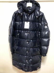 送料無料 未使用 MONCLER HANOVERIAN 3 モンクレール ネイビー ダウンジャケット ダウン ロングコート ロング コート 正規品