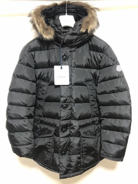 送料無料 未使用 MONCLER CLUNY 4 モンクレール ブラック ダウンジャケット ダウンコート 正規品 定価374000円 ダウン コート