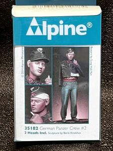 Alpine Miniatures AM35182 負傷したドイツ戦車兵 ＃2 アルパインミニチュアズ