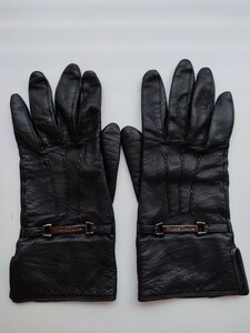ピンキー&ダイアン　レディース　革手袋　ブラック　ファッション　レザーグローブ