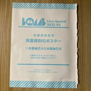 元NMB48 本郷柚巴　両面大ポスター1枚　A,B タイプどちらか